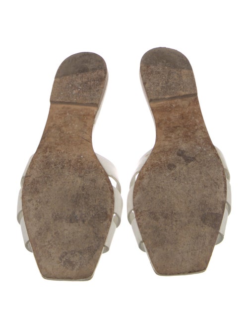 Saint Laurent Leather Slides