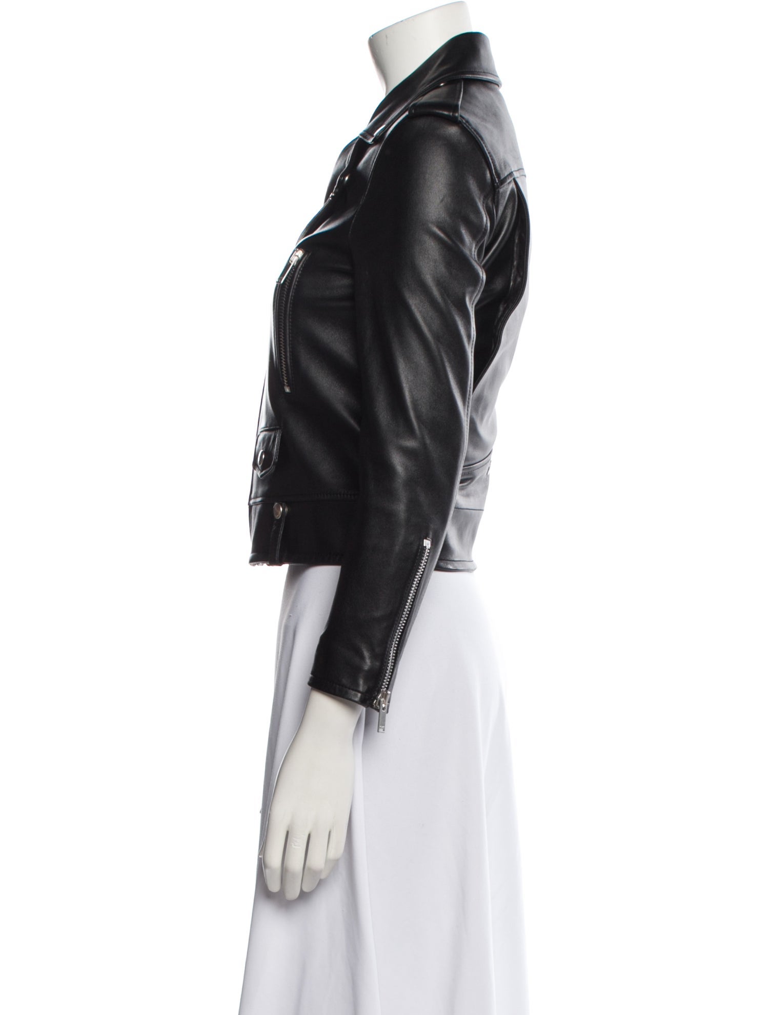 Saint Laurent Leather Biker Jacket