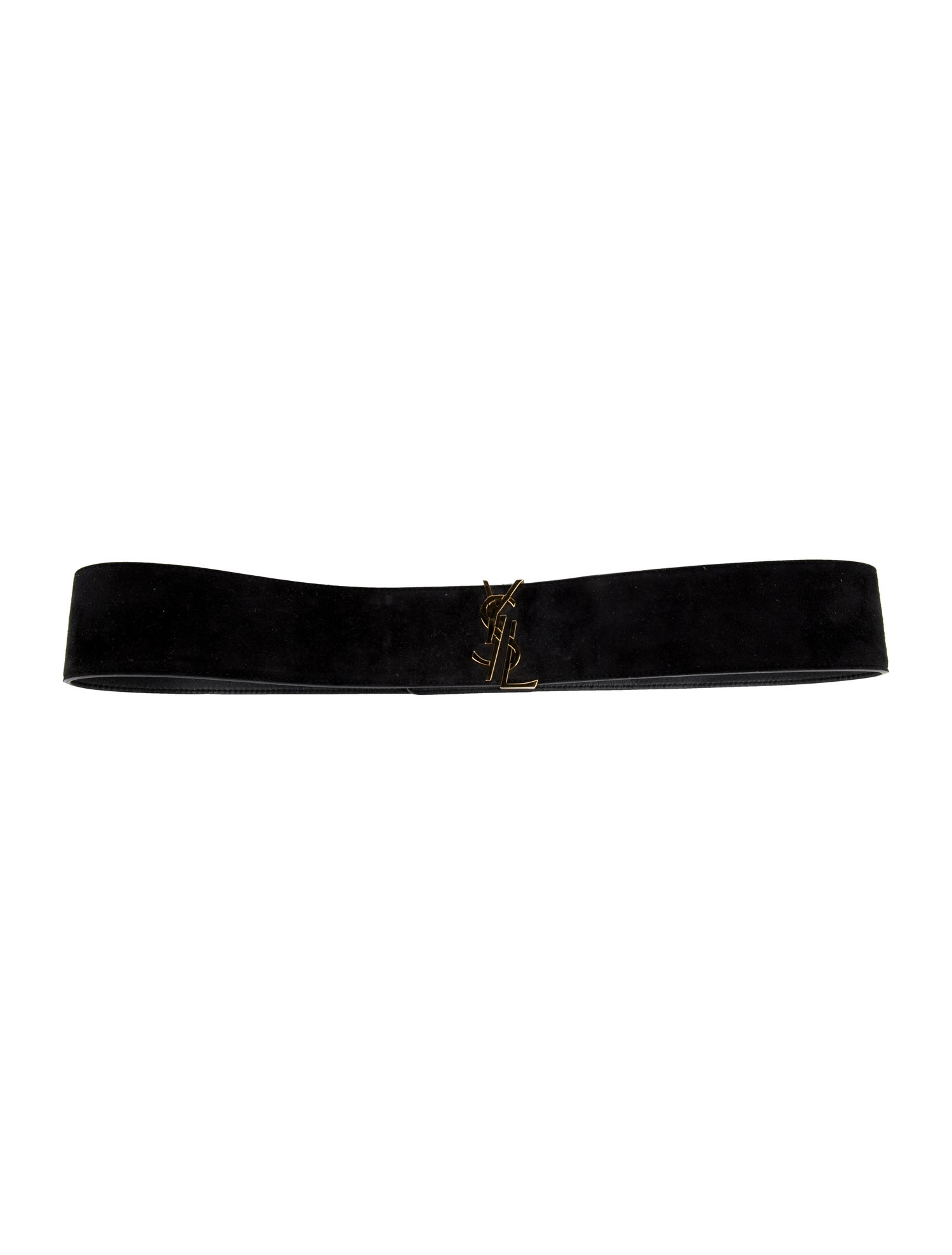 Saint Laurent Suede Belt