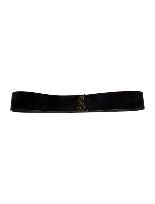 Saint Laurent Suede Belt