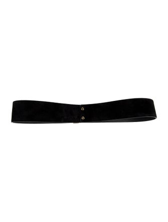 Saint Laurent Suede Belt