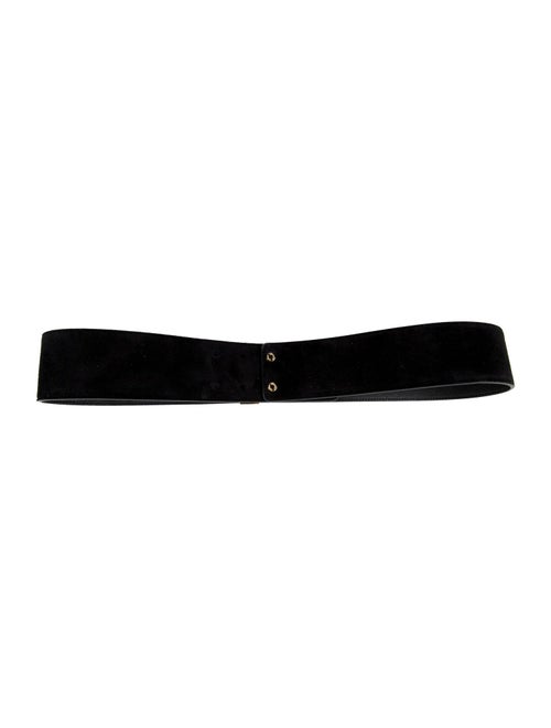Saint Laurent Suede Belt