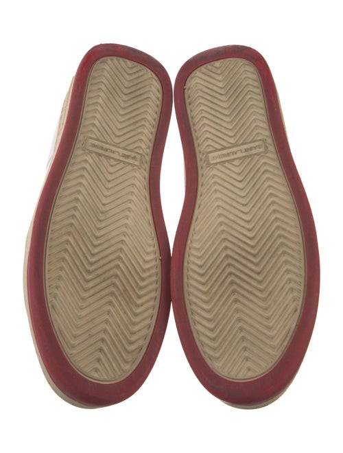 Saint Laurent Leather Sneakers