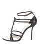 Saint Laurent Patent Leather T-Strap Pumps