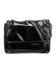 Saint Laurent Embossed Leather Niki