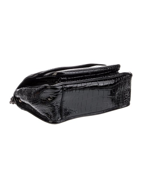 Saint Laurent Embossed Leather Niki