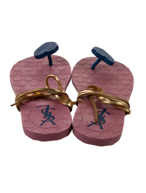 Saint Laurent Rubber Sandals