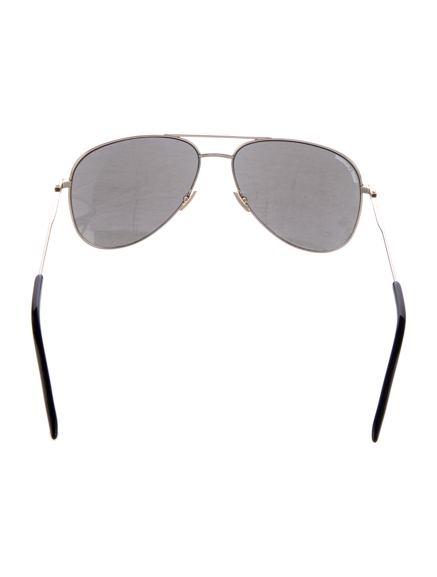 Saint Laurent Classic 11 Folk Aviator Sunglasses