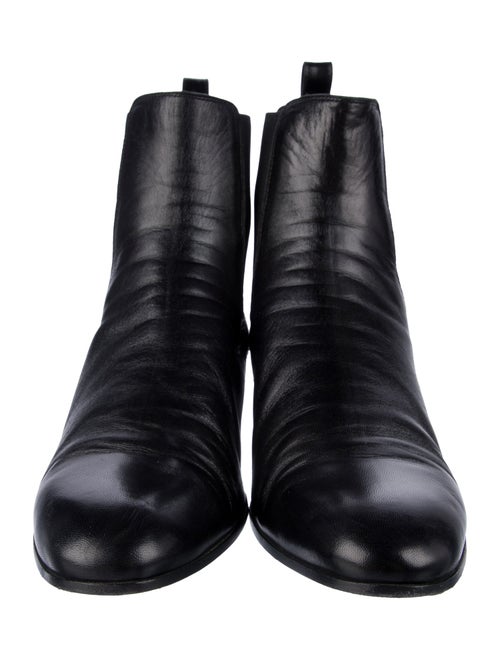 Saint Laurent Leather Chelsea Boots
