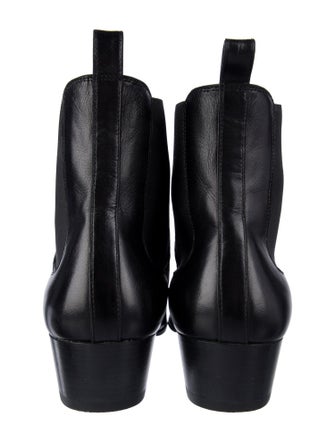 Saint Laurent Leather Chelsea Boots