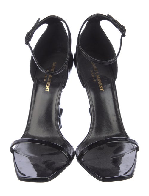 Saint Laurent Patent Leather Sandals