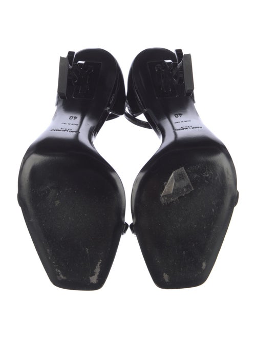 Saint Laurent Patent Leather Sandals