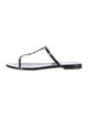 Saint Laurent Patent Leather Flip Flops