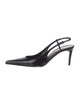 Saint Laurent Patent Leather Slingback Pumps