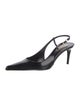 Saint Laurent Patent Leather Slingback Pumps