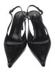 Saint Laurent Patent Leather Slingback Pumps