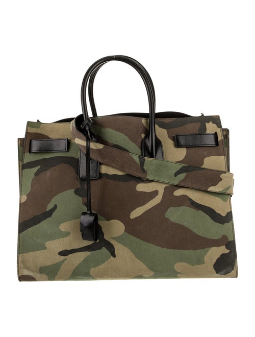 Saint Laurent Canvas Top Handle Bag