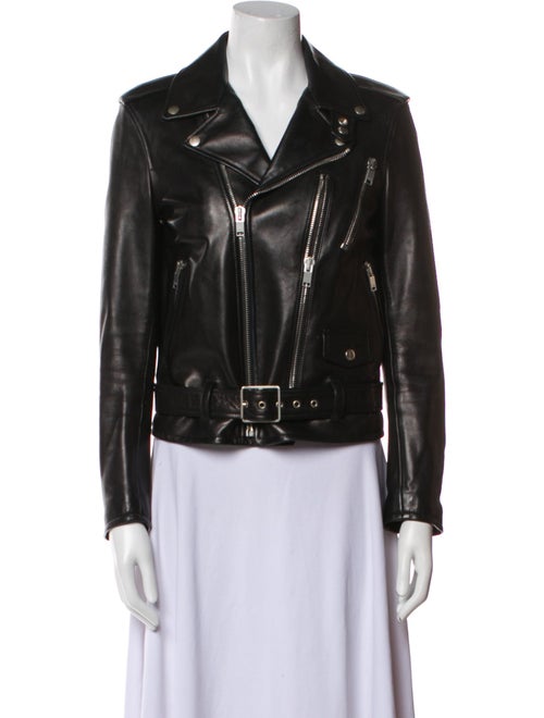 Saint Laurent Leather Biker Jacket