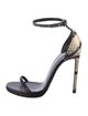 Saint Laurent Snakeskin Sandals