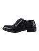 Saint Laurent Patent Leather Lasercut Accents Oxfords