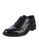 Saint Laurent Patent Leather Lasercut Accents Oxfords
