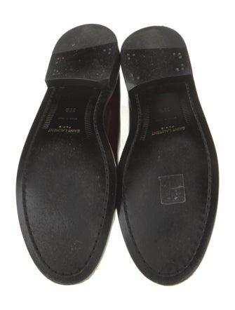 Saint Laurent Patent Leather Loafers
