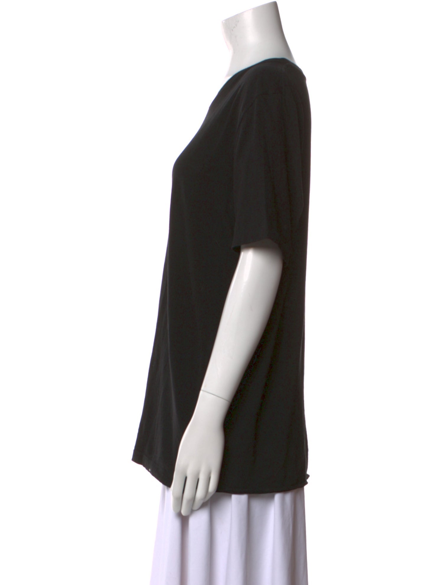 Saint Laurent Graphic Print Crew Neck T-Shirt