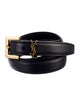 Saint Laurent 2022 Cassandre Thin Belt Belt