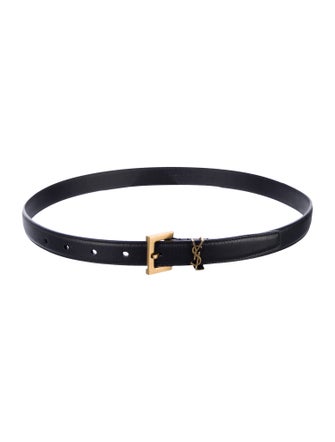 Saint Laurent 2022 Cassandre Thin Belt Belt