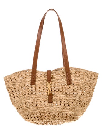 Saint Laurent Raffia Panier 2023