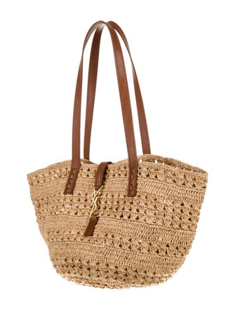 Saint Laurent Raffia Panier 2023