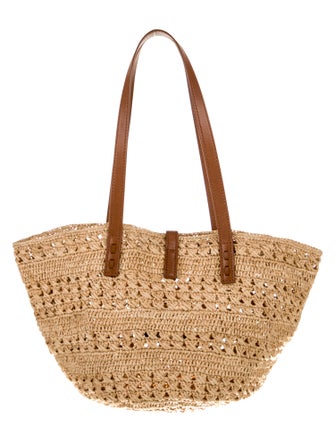 Saint Laurent Raffia Panier 2023