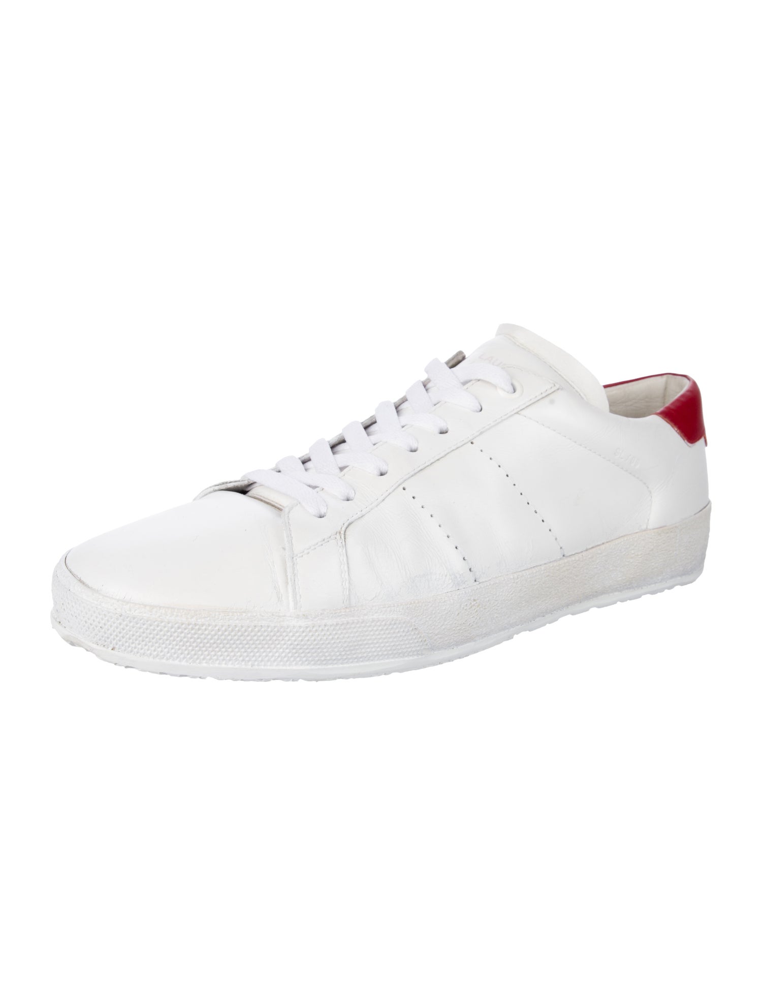 Saint Laurent Leather Sneakers
