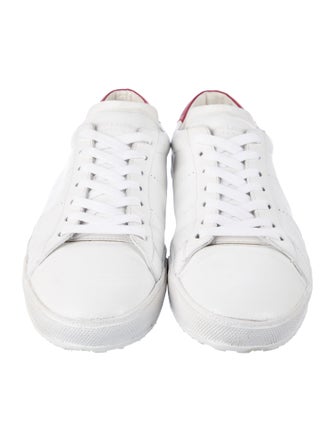 Saint Laurent Leather Sneakers