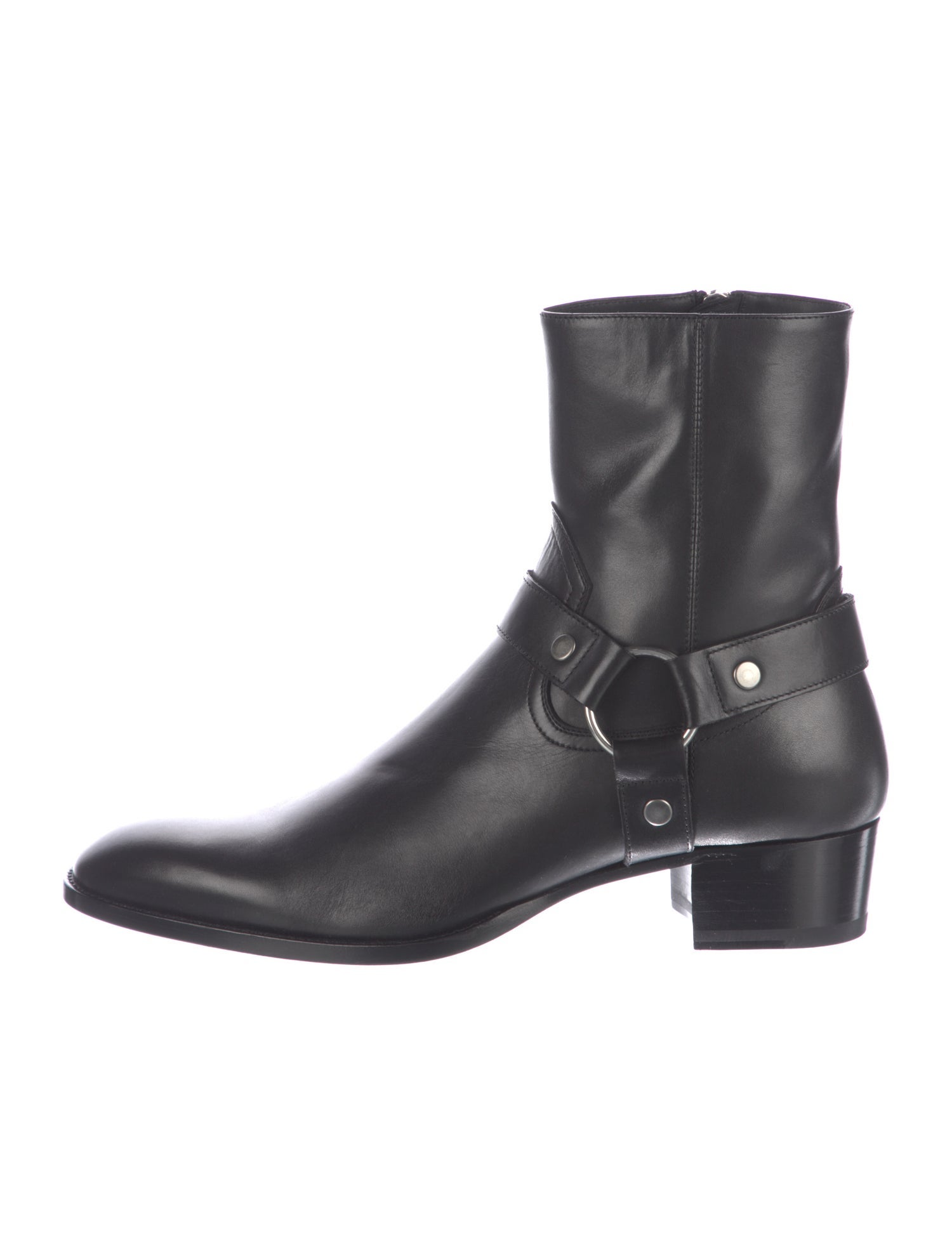 Saint Laurent Leather Boots w/ Tags