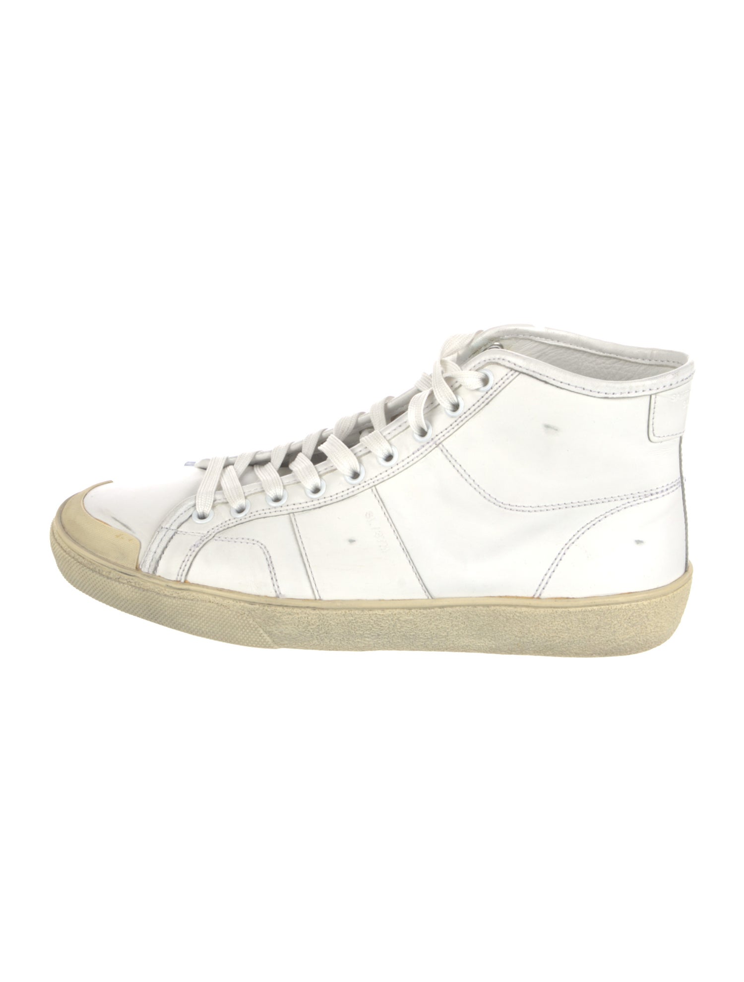 Saint Laurent Leather Sneakers