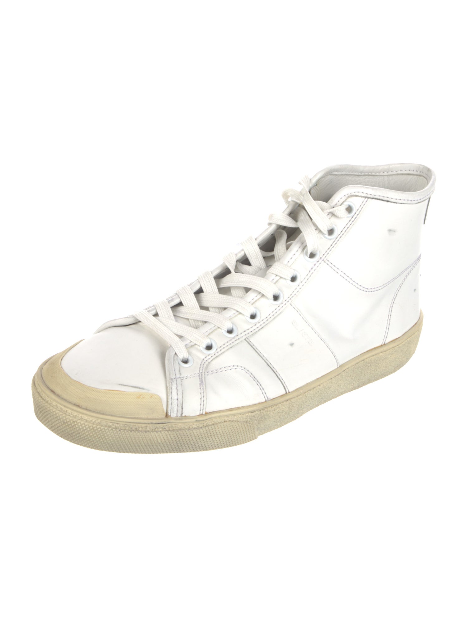 Saint Laurent Leather Sneakers