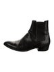 Saint Laurent Leather Chelsea Boots
