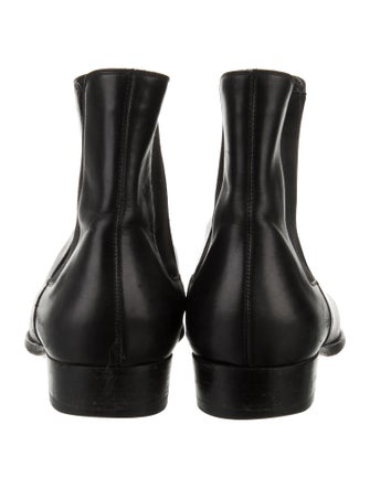 Saint Laurent Leather Chelsea Boots