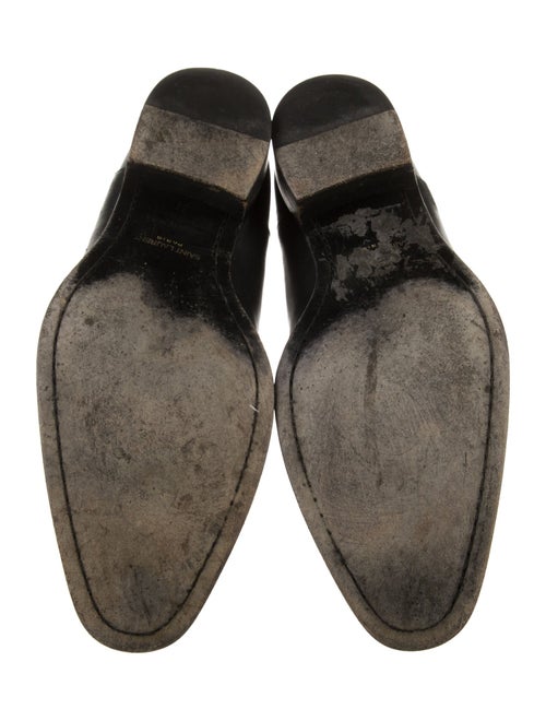 Saint Laurent Leather Chelsea Boots