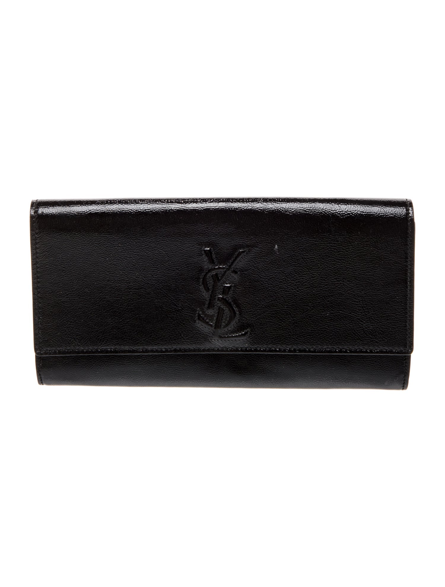 Yves Saint Laurent Rive Gauche Patent Leather Clutch