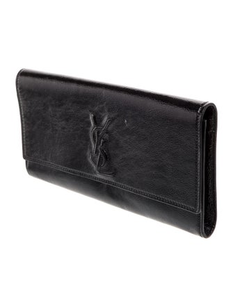 Yves Saint Laurent Rive Gauche Patent Leather Clutch