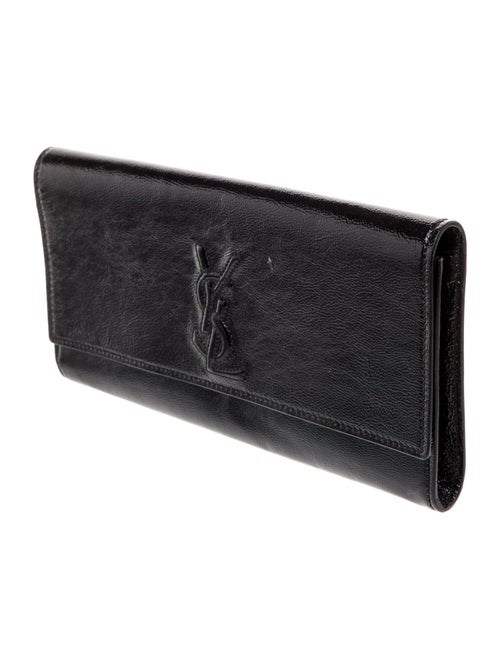 Yves Saint Laurent Rive Gauche Patent Leather Clutch