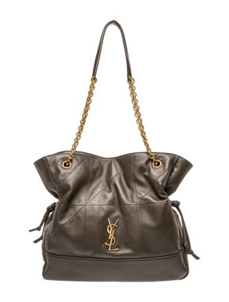 Saint Laurent Lambskin Monogram Jamie Shopping Bag Medium 2024