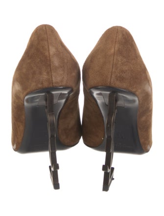 Saint Laurent Suede Pumps