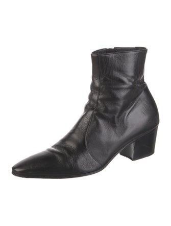 Saint Laurent Leather Boots