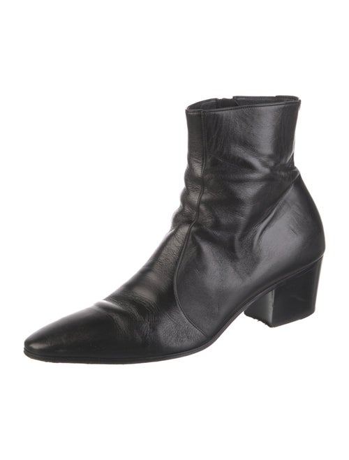 Saint Laurent Leather Boots