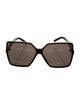 Saint Laurent Square Tinted Sunglasses