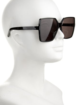 Saint Laurent Square Tinted Sunglasses