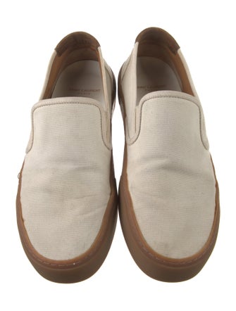 Saint Laurent Canvas Loafers